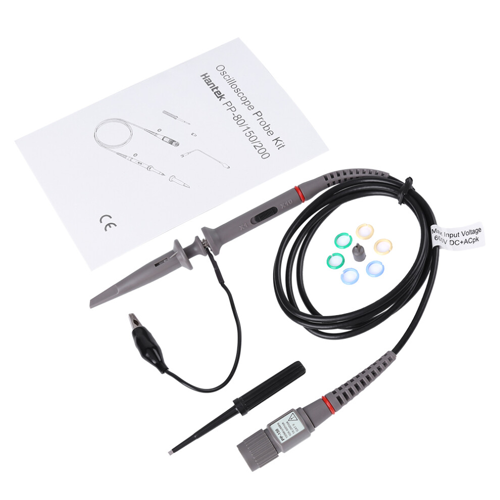 Grounding Crocodile Clip Oscilloscope Probes With Positioning Sleeve And Universal Bnc Interface Ideal For Laboratory Electrical Testing And Field 9138057045765