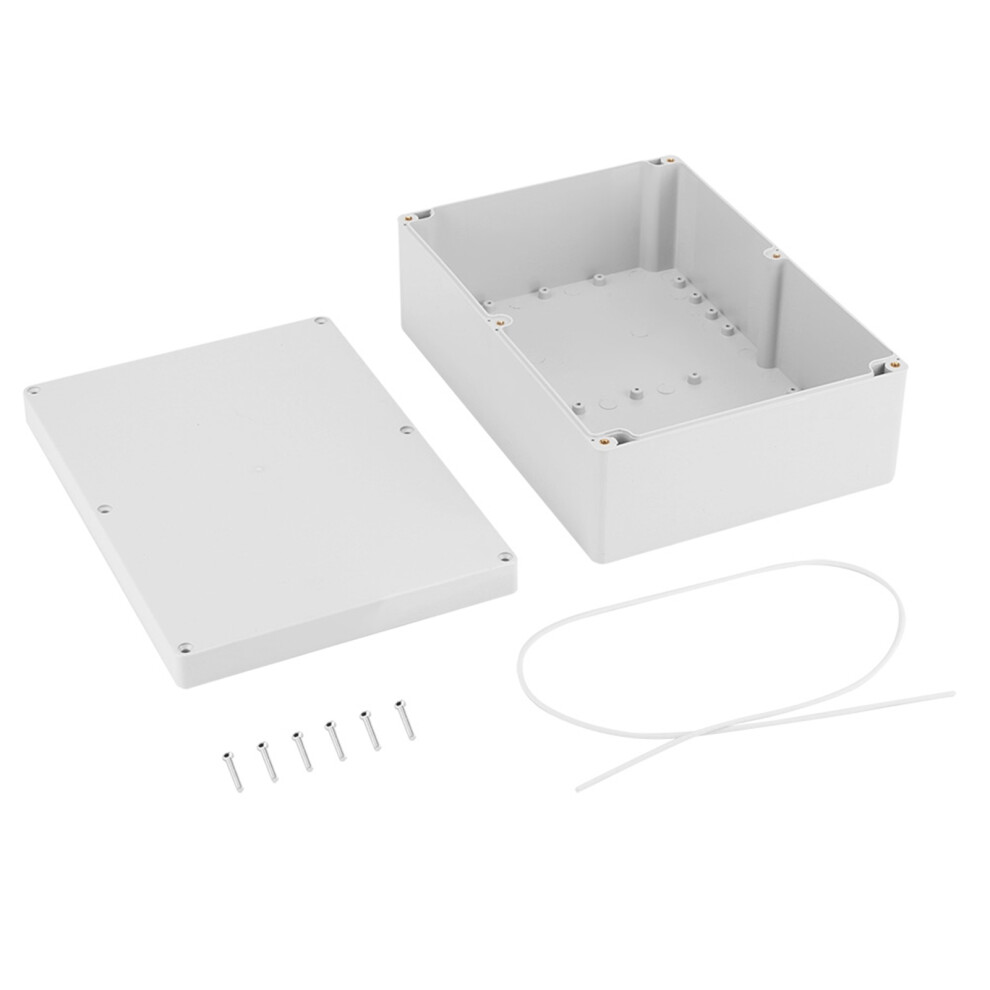 Dustproof Waterproof Abs Plastic Junction Box Electronic Project Enclosure Ip65 Rated Corrosion Resistant Diy Friendly Sturdy Construction Surface 9138057046045