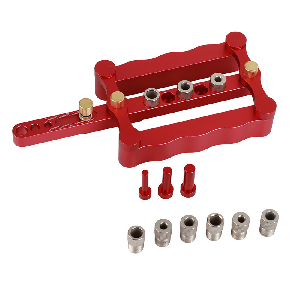 Self Centering Doweling Jig Wood Drilling Locator With Circular Drawing Tool Function For Precise Hole Positioning In Woodworking Joinery Projects 9138057045697