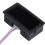 RPM Tachometer Digital Speedometer 4 Digit LED Display Hall Proximity Switch Sensor High Precision High Stability Easy Installation Suitable For 4