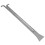 Hook Hive Tool Stainless Steel for Beekeeping, Rustproof Multi Function Frame Lifter and Scraper with Nail Remover, Ergonomic Hive Hand Tool for 2