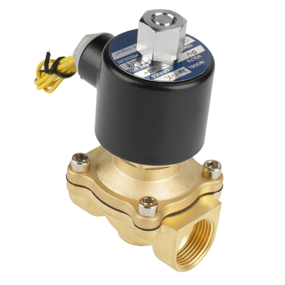 Normally Closed Electric Solenoid Valve For Electromagnetic Control Applications, Direct Acting Brass Solenoid Valve With Compact Structure, Suitable 9138057047080