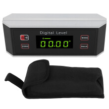 Level Inclinometer Digital Protractor Angle Finder with Backlight Display Absolute Measurement Mode Relative Measurement Mode for Building