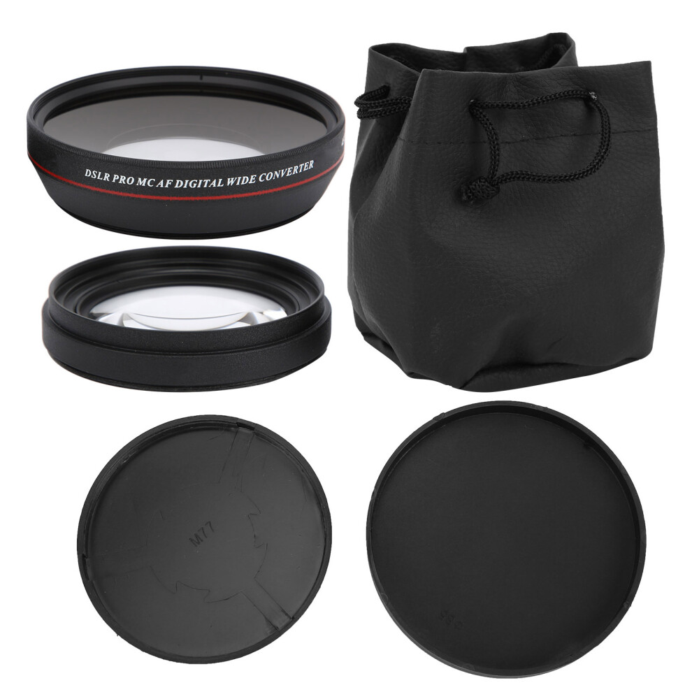 Hd Wide Angle Lens With Macro Functionality, 0.45X Professional Grade Lens Featuring Alloy And Optical Glass For Superior Image Transmission 9138057050431