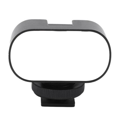 Adjustable Color Temperature LED Fill Light with Diffusion Panel High-Power LED Beads On-Camera LED Light Panel Hot Shoe Mount USB Rechargeable 2