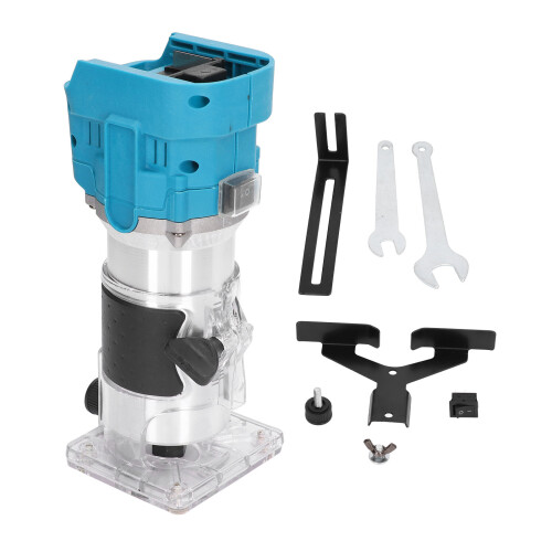 Collets Woodworking Tool with Dressing Guide, Electric Hand Trimmer Offering Curve Processing and High Processing Accuracy for Cabinet Making