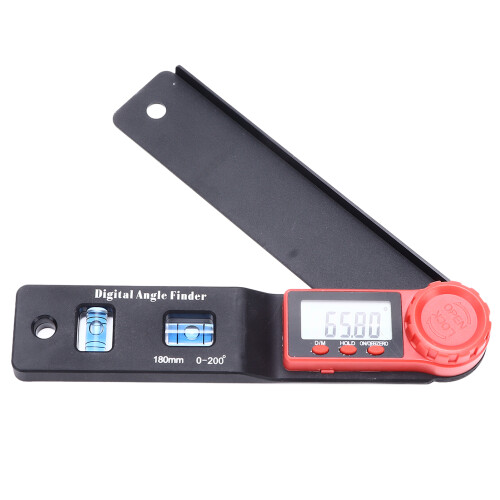 Angle Gauge With Digital Display, Switchable Display Hold Function Mini Digital Level For Construction Woodworking Furniture Building Materials 2