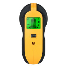 Stud Finder With LCD Display and Audio Alarm, 4 In 1 Multi Mode Detection Tool for Wood Metal Studs Live AC Wires and Depth Measurement with