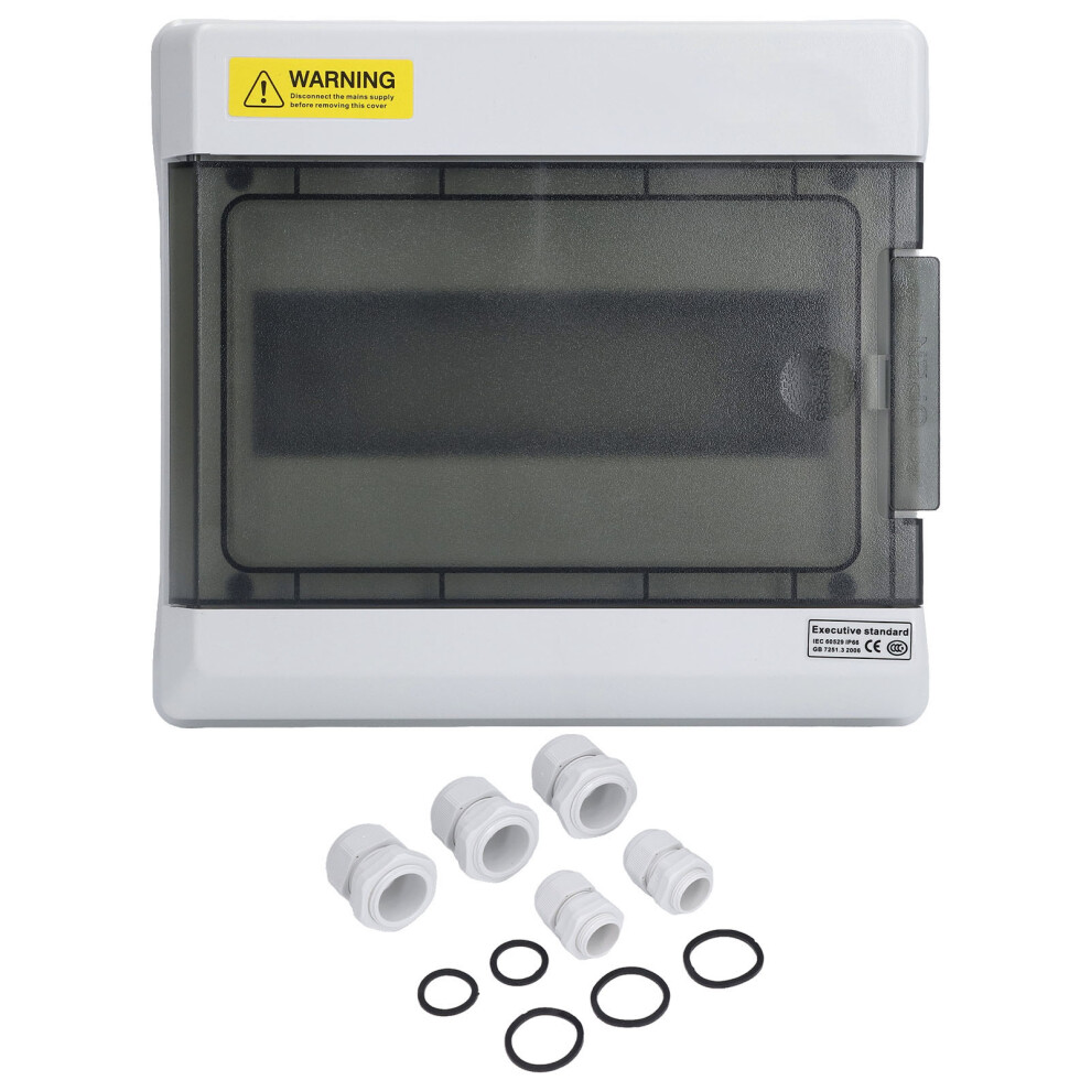 Circuit Breaker Distribution Protection Box Wall Mount Electrical Box Waterproof Distribution Box Ip65 Abs Plastic Weatherproof Electrical Box 9138057053722
