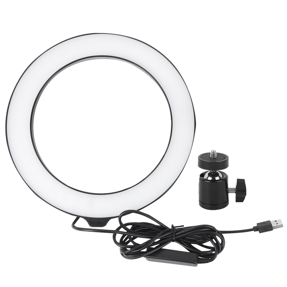 Soft And Even Ing Ring With Tripod Dimmable Led Fill For Youtube Video Conference Webcam Makeup Selfie Adjustable Brightness Three Light 9138057060805