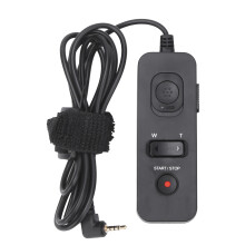 Zoom Function Remote for Mirrorless Cameras, Shutter Lock Enabled Wired Remote Commander, Off-Camera Shutter Release with Video Record Compatibility,