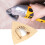 Triangular Design Durable Alloy Sanding Pad for Oscillating Tools, Hook and Loop Carbide Oscillating Multitool Blades Ideal for Grout Removal and 5