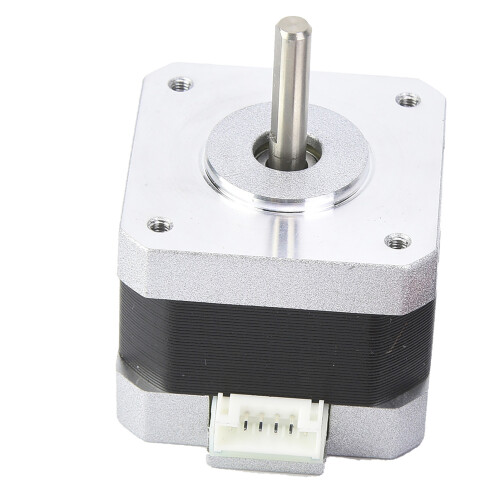 Low Noise Stepper Motor 2 Phase 1.8 Degrees Step Angle DC4.0V 1.2A High Torque Stable Internal Structure Durable Bearing Wide Application Bipolar 1