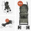 Hauck Fold N Care Stroller - Olive 7
