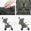Hauck Fold N Care Stroller - Olive 6