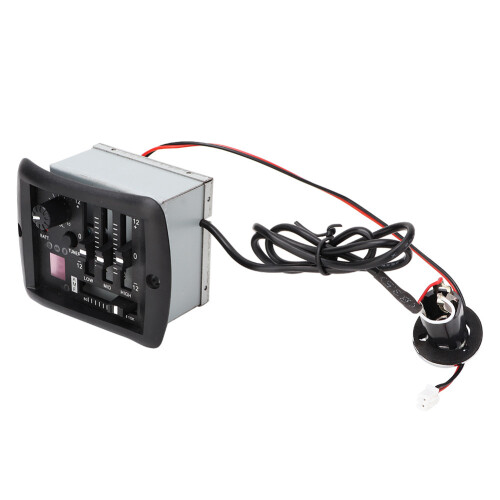 LCD Display Guitar Pickup With 4 Band Equalizer Digital Tuner Accessories Onboard Preamp Voice Control Support Bass Middle Treble Control Knobs Phase 1
