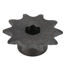 Industrial Sprocket for Machinery Applications, Replacement Accessory 10 Tooth Roller Sprocket with 8mm Shaft Fit, Accurate Pitch Low Noise Drive