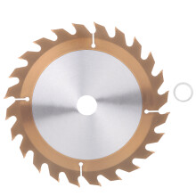 Fast Cutting Circular Saw Blade TCT 165x20mm with 24 Teeth High Grade Tungsten Carbide Tips Versatile Blades Fits Circular Saws for Wood and Plastic