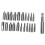 Screw Extractor Tool Kit, Damaged Screw Remover Set Increased Torque Serrated Tip Quick Change Chuck DoubleLok Technology Professional Grade 3