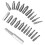 Screw Extractor Tool Kit, Damaged Screw Remover Set Increased Torque Serrated Tip Quick Change Chuck DoubleLok Technology Professional Grade 2