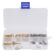Copper Material Brass Spacer Standoff Stainless Steel Screws Hex Brass Spacer Non Conductive Easy To Install Adjustable Length RoHS Standard Wide