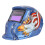 Welding Helmet Auto Darkening Solar Powered with True Color View Adjustable Shade Range Sensitivity Settings and Delay Control Lightweight 5