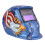 Welding Helmet Auto Darkening Solar Powered with True Color View Adjustable Shade Range Sensitivity Settings and Delay Control Lightweight 4