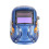 Welding Helmet Auto Darkening Solar Powered with True Color View Adjustable Shade Range Sensitivity Settings and Delay Control Lightweight 7