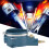 Spark Plug Cleaning Tool, Carbon Build-up Removal Device Using Pneumatic Air Sandblasting Technology, Complete Kit with Abrasive Material, Easy 6