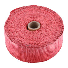 Exhaust Pipe Wrap Fiberglass Roll Thermal Heat Protection High Temperature Resistance Heat Shield Sleeve Engine System Protection Oil Spill