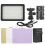 Cold Shoe Mount LED Video Light With Dimmable Vlog Light Capability, Softbox Design Warm Light And White Light Adjustable Rechargeable Portable Light 1