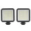 Expandable Connection System LED Light For Camera Vlogging, Dimmable Video Fill Light With 3 Cold Shoe Universal Mounts Lightweight Durable Design 1
