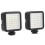 Expandable Connection System LED Light For Camera Vlogging, Dimmable Video Fill Light With 3 Cold Shoe Universal Mounts Lightweight Durable Design 2