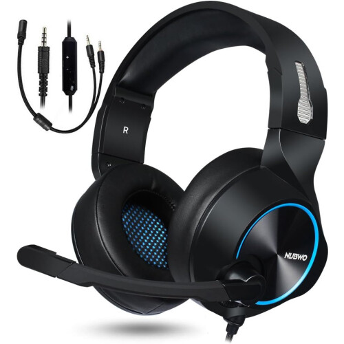 NUBWO Gaming Headset, PS4 Xbox One Headset