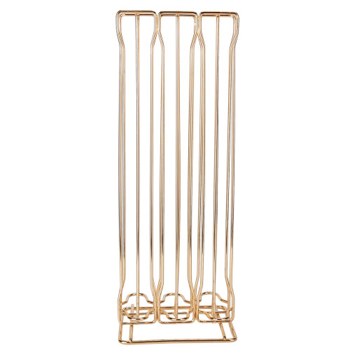 Goldfarbener Eisen-Draht Kaffeekapselhalter 60-Kapsel-Rack 1