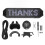 Smartphone Programmable Bluetooth LED Car Sign Scrolling Messager Bright Blue Color Led Multi Language Texts Graffiti Animations Music Equalizer 1