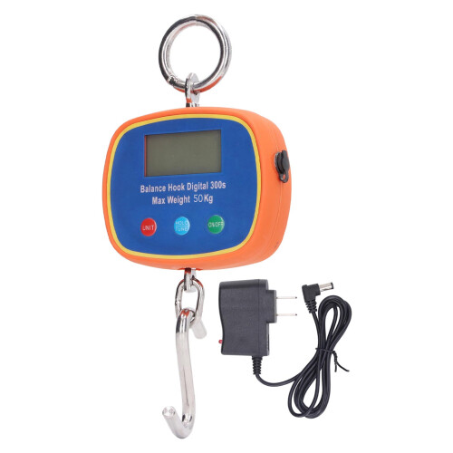 Stable Data Transmission Crane Scale High Strength Shell With Overload Alarm Zero Tare Function For Workshop Farm Hunting Applications