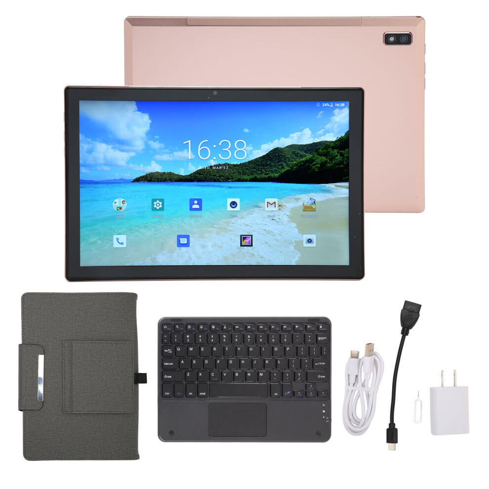 Storage Expansion Android Tablet, 8Gb Ram 256Gb Rom Octa Core Cpu Long Battery Life 5G Wifi Fhd Display With Split Screen Function And Keyboard Case 9159805524295