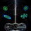 Fingertip Gyro Electronic DIY Kit with LED Light Effects, ABS Shell 6