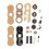 Fingertip Gyro Electronic DIY Kit with LED Light Effects, ABS Shell 7