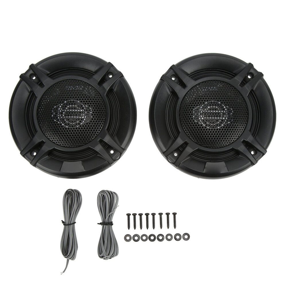 Maximum Reliability Butyl Rubber Surround 4-Way Coaxial Car Audio Speaker High-Quality Polypropylene Woofer Cone Mylar Dome Tweeter Full-Range Sound 9159805532344