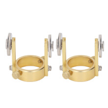 Guide Wheel for Plasma Cutter Torch, Roller Guide with Stainless Steel Non Contact Stand Isolation Rings Heat Resistant and Durable Construction,