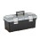 Toolbox With Removable Tray Toolbox For Tools Sturdy Toolbox With Lock Large Space Capacity Secure Toolbox With Seismic Non Slip Pad Versatile Design 1