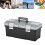 Toolbox With Removable Tray Toolbox For Tools Sturdy Toolbox With Lock Large Space Capacity Secure Toolbox With Seismic Non Slip Pad Versatile Design 4