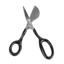 Fabric Shears For Embroidery Applique, 7 Inch Paddle Shaped Duckbill Scissors Ergonomic Grip Lightweight High Degree Of Precision Cutting Tool For