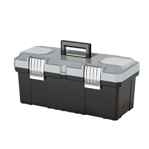 Toolbox With Removable Tray Toolbox For Tools Sturdy Toolbox With Lock Large Space Capacity Secure Toolbox With Seismic Non Slip Pad Versatile Design 2