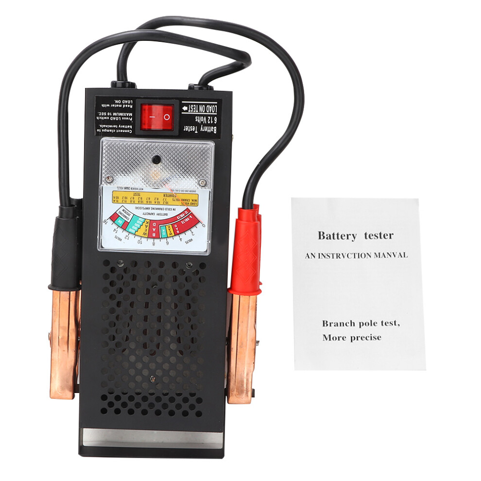 Starter Motor Draw Tester For Automotive Battery Testing Battery Load Tester Voltmeter Charging System Diagnosis Tool With Heavy Duty Clamps And 9159805537264