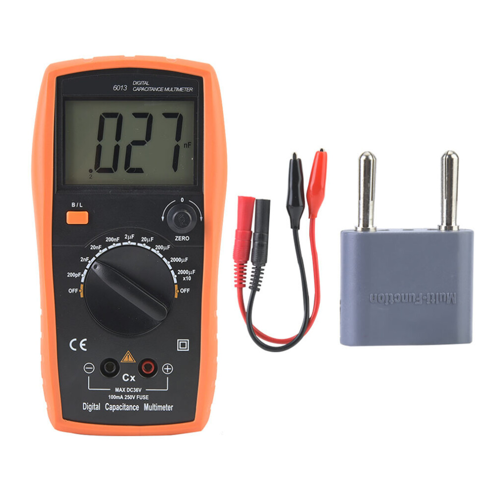 Ac Dc Voltage Current Ohm Capacitance Frequency Diode Transistor Audible Continuity Multimeter With Auto Ranging Digital Multimeter Features 9159805537271