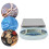 Lab Scale High Precision Electronic Analytical Balance With Large LCD Display Stainless Steel Pan Adjustable Feet Fault Visualization Tare Function 6