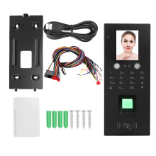 Standalone Door Access Control Panel, Biometric Fingerprint Recognition Automatic Locking, Visualized Operation Multiple Access Ways for Office
